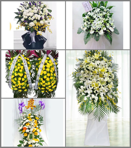 新疆伊犁州奎屯市乌鲁木齐西路街道白事花篮预定